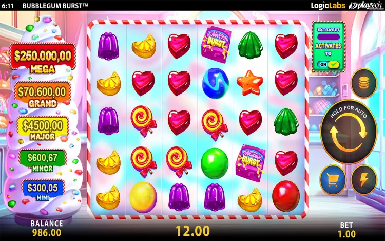 Bubblegum Burst 2 RTP and Wagering