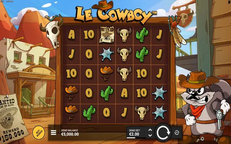 Le Cowboy - RTP and Wagering