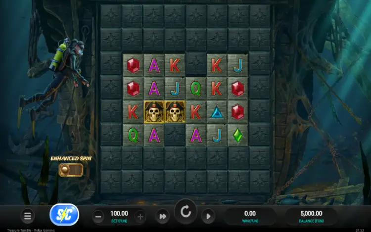 Treasure Tumble - RTP and Wagering