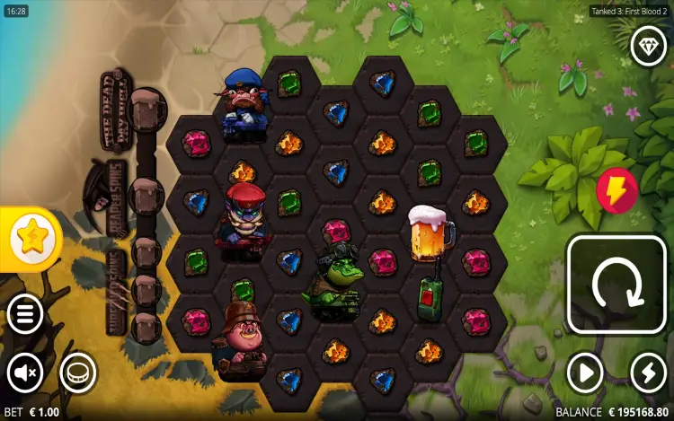 Tanked 3: First Blood 2 - RTP and Wagering