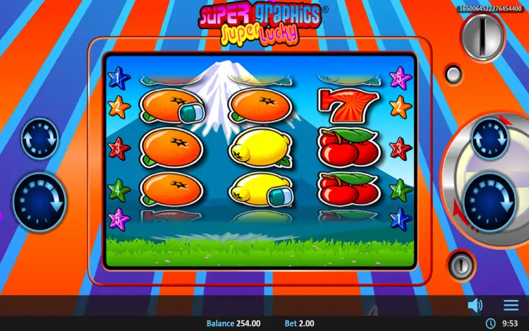 Super Graphics Super Lucky RTP and Wagering