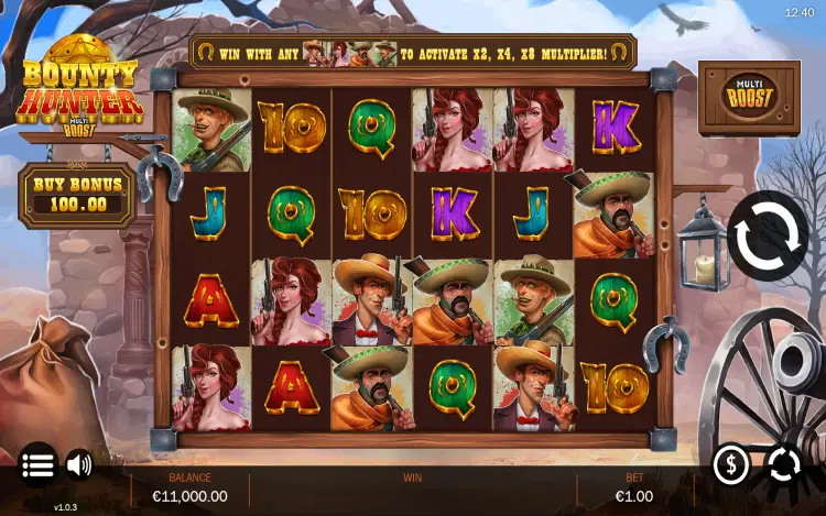 Bounty Hunter MultiBoost RTP and Wagering