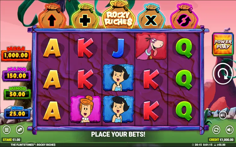 The Flintstones Rocky Riches - RTP and Wagering