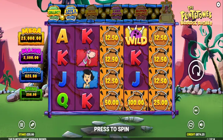 The Flintstones: Bedrock Riches RTP and Wagering