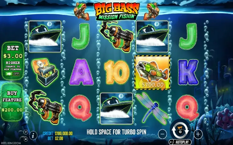 Big Bass Mission Fishin' -  RTP and Wagering