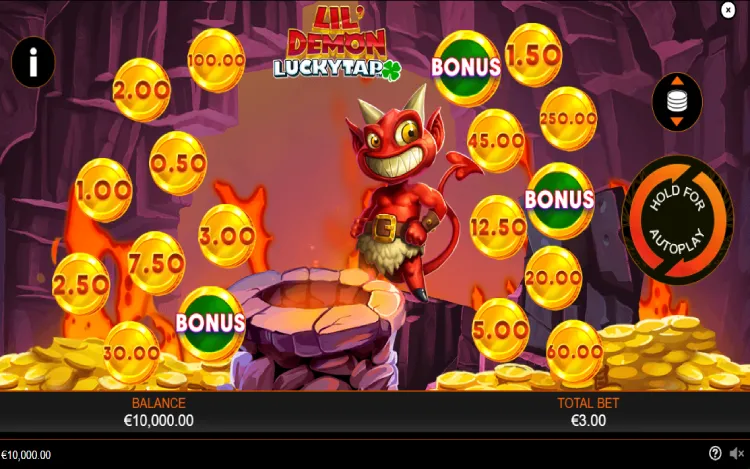 Lil’ Demon LuckyTap RTP and Wagering
