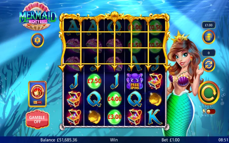 Mermaid Mighty Reels RTP and Wagering