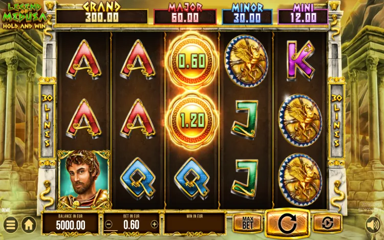 Legend of Medusa RTP and Wagering