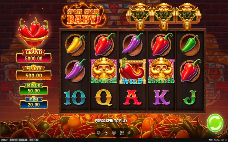 Spice Spice Baby - RTP and Wagering