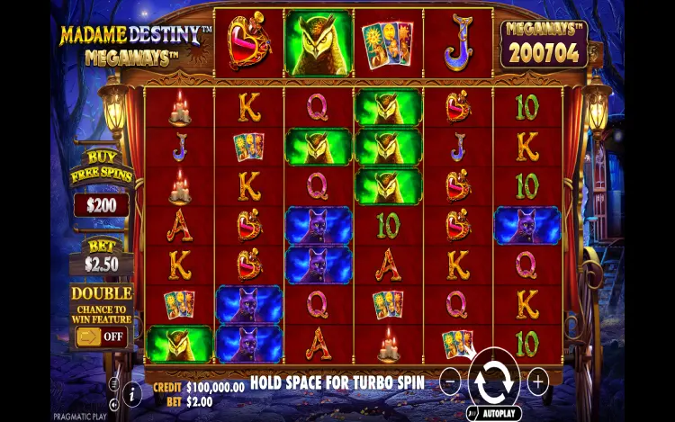 Madame Destiny Megaways - RTP and Wagering