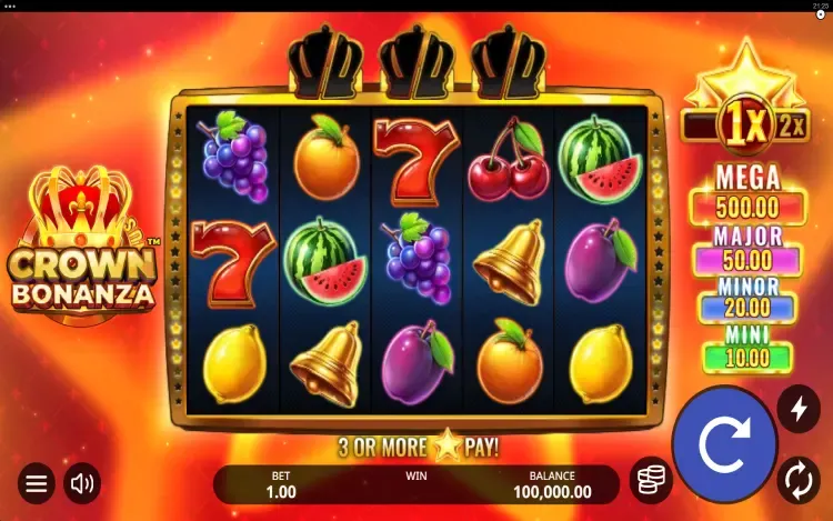 Crown Bonanza - RTP and Wagering