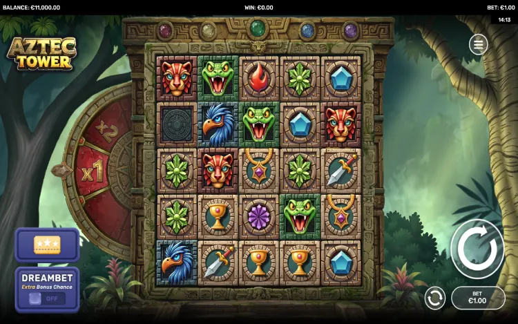 Aztec Tower - RTP and Wagering