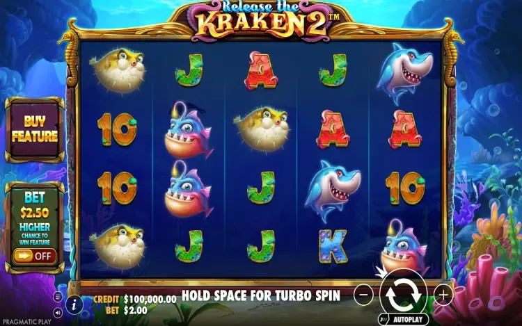 Release the Kraken 2 - RTP and Wagering