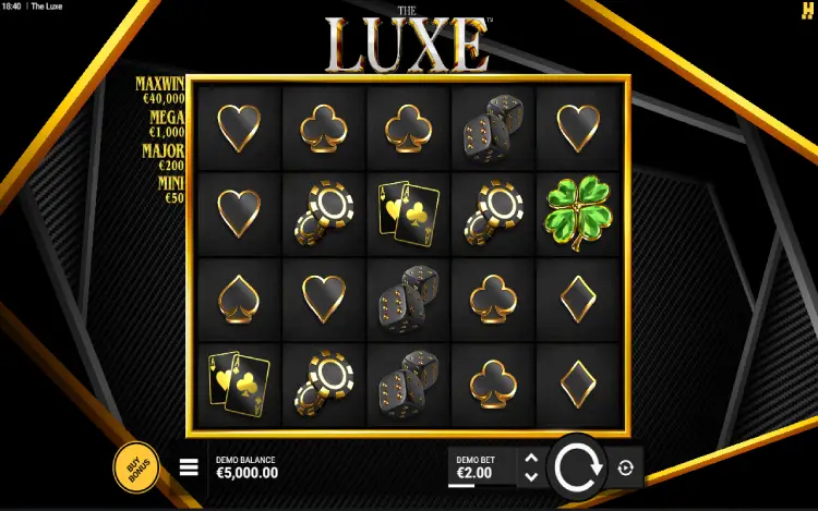 The Luxe - RTP and Wagering