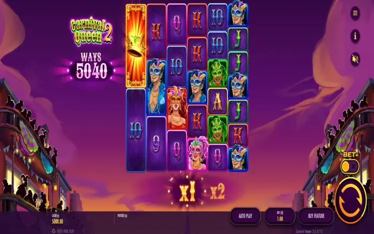 Carnival Queen 2 - RTP and Wagering