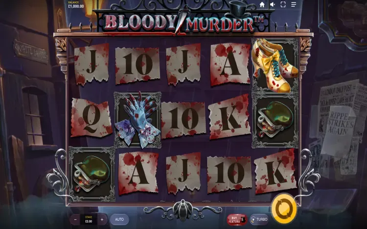 Bloody Murder - RTP and Wagering