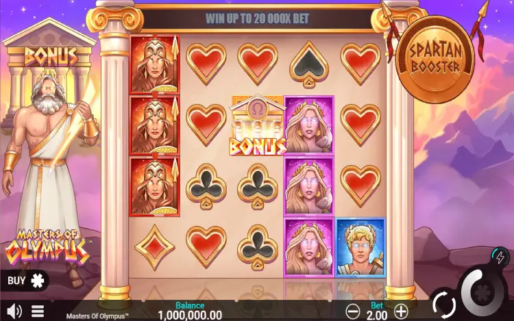 Masters of Olympus - RTP and Wagering