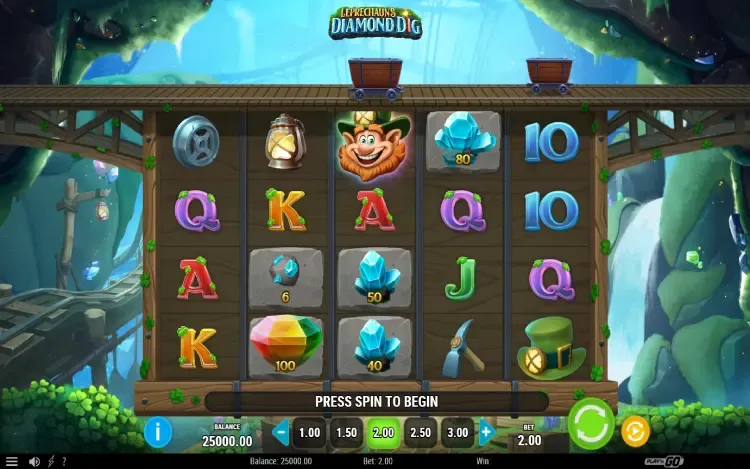 Leprechaun's Diamond Dig - RTP and Wagering