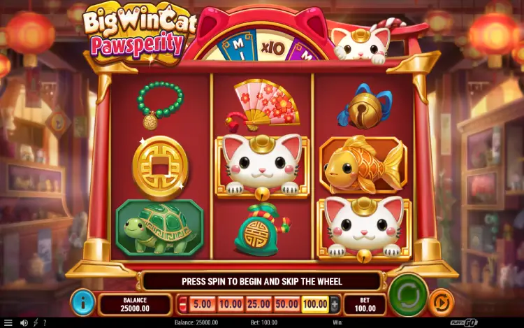 Big Win Cat Pawsperity RTP and Wagering