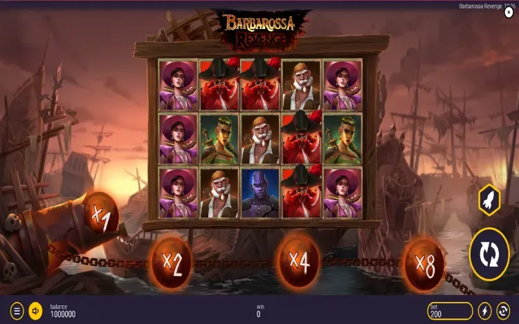 Barbarossa Revenge - RTP and Wagering