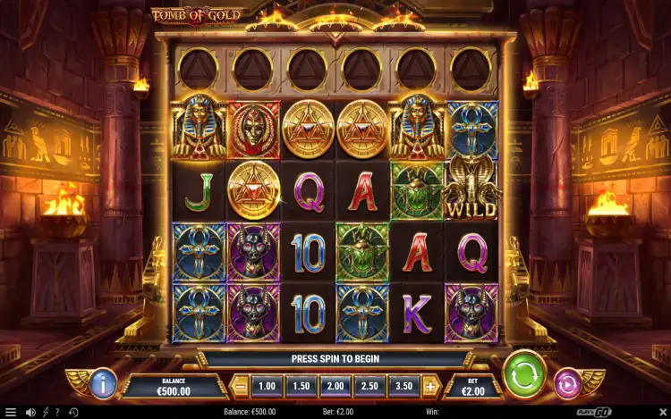 Tomb of Gold - RTP and Wagering