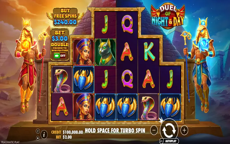 Duel of Night & Day - RTP and Wagering
