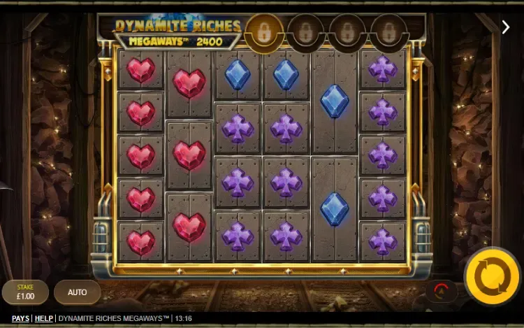 Dynamite Riches Megaways - RTP and Wagering