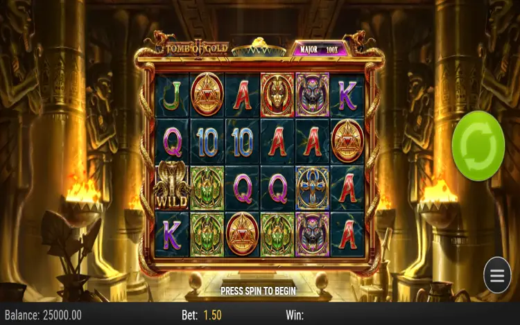 Tomb of Gold 2 RTP and Wagering