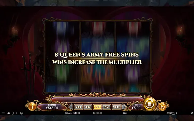 Rabbit Hole Riches - Queens Army Free Spins