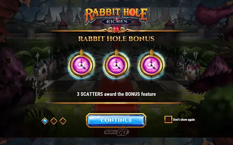 Rabbit Hole Riches - Rabbit Hole Bonus