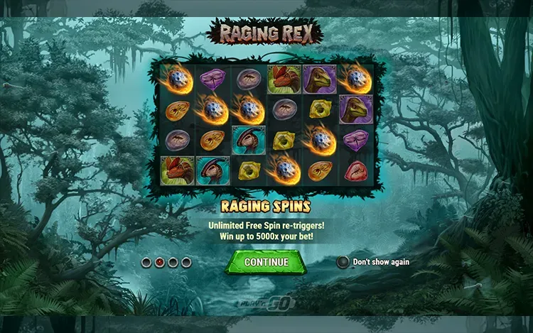 Raging Rex - Raging Spins