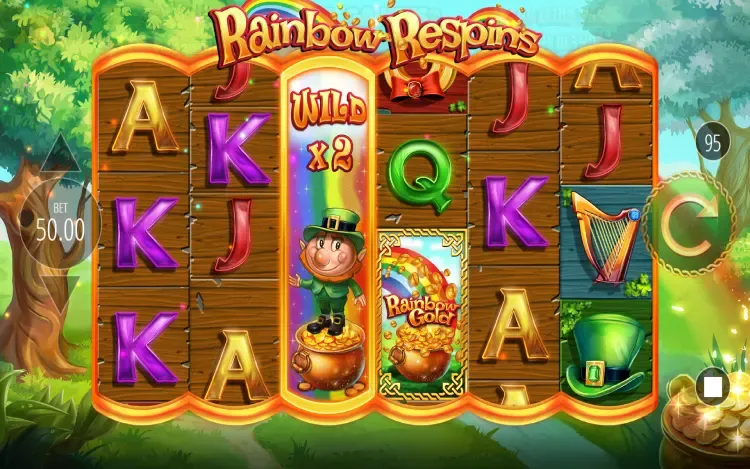 Slots O’ Gold Megaways - Rainbow Respins Feature