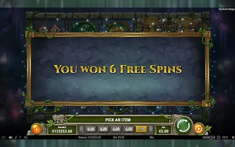 Rainforest Magic - Free Spins