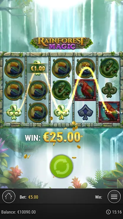 Rainforest Magic - Mobile Simple Win