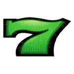 Red Hot Tamales - Green 7 Symbol