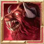 Hades Gigablox - Red monster Symbol