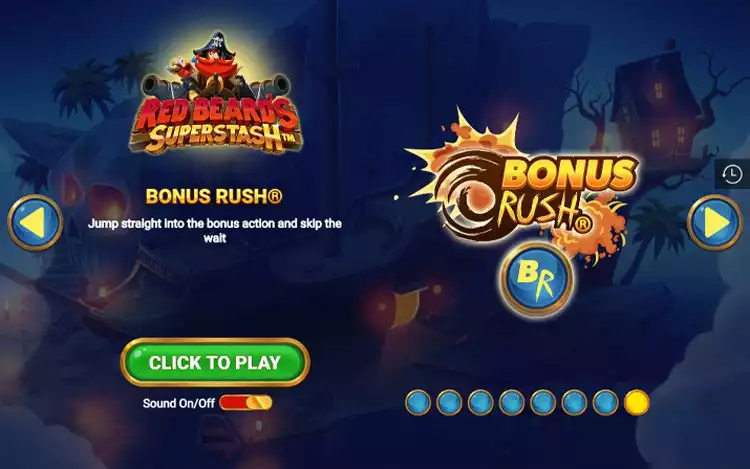 Redbeard’s SuperStash Bonus Features - Feature Buy (Bonus Rush)