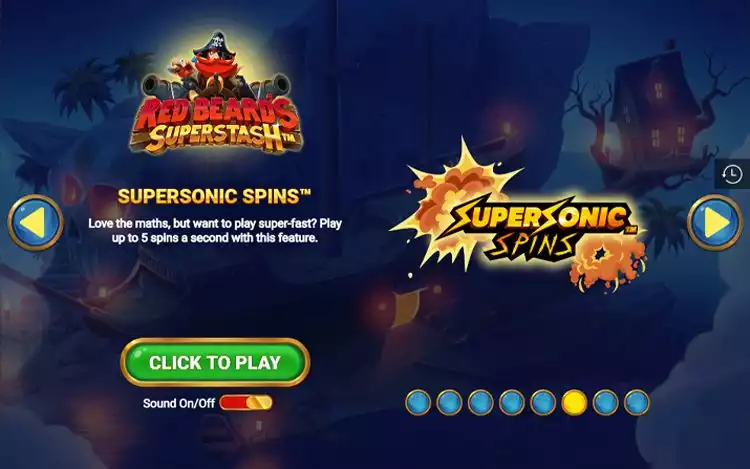 Redbeard’s SuperStash Bonus Features - SuperSonic Spins