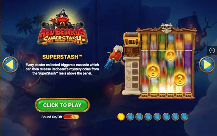 Redbeard’s SuperStash Bonus Features - SuperStash Reels