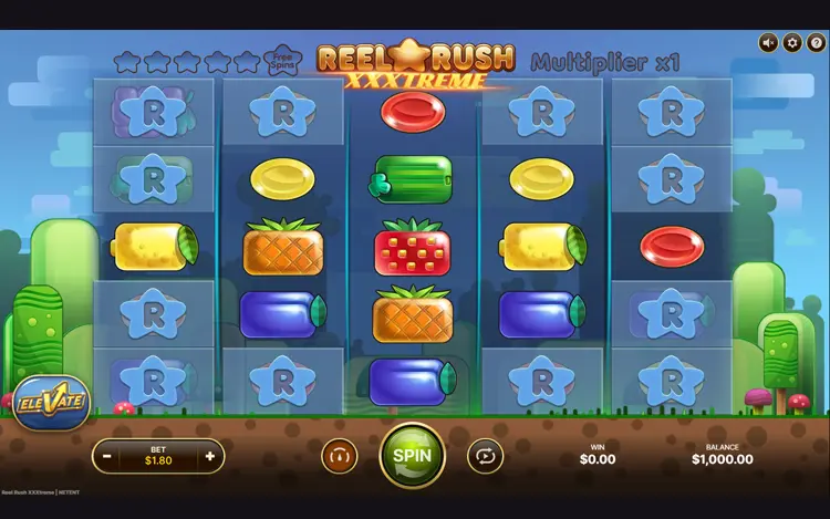 Reel Rush XXXtreme - RTP and Wagering
