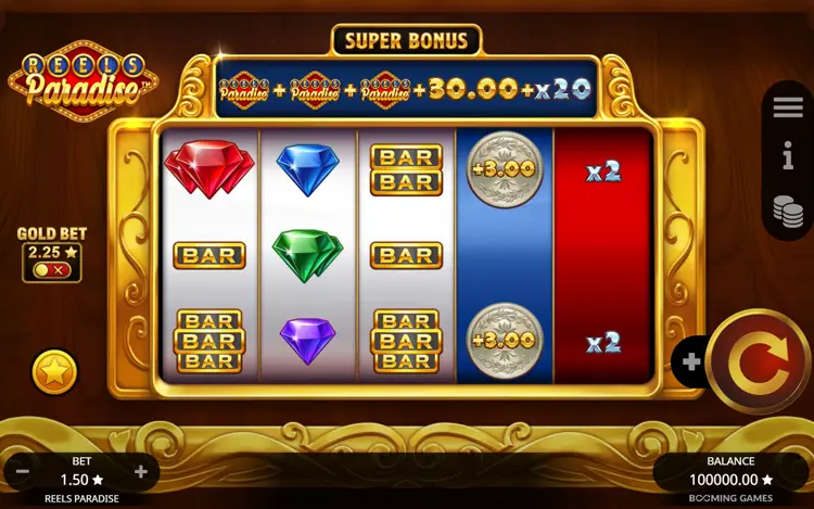 Reels Paradise - RTP and Wagering