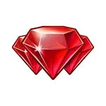 Reels Paradise - Red Gem Symbol
