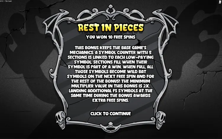 The Count - Rest In Pieces Bonus Feature