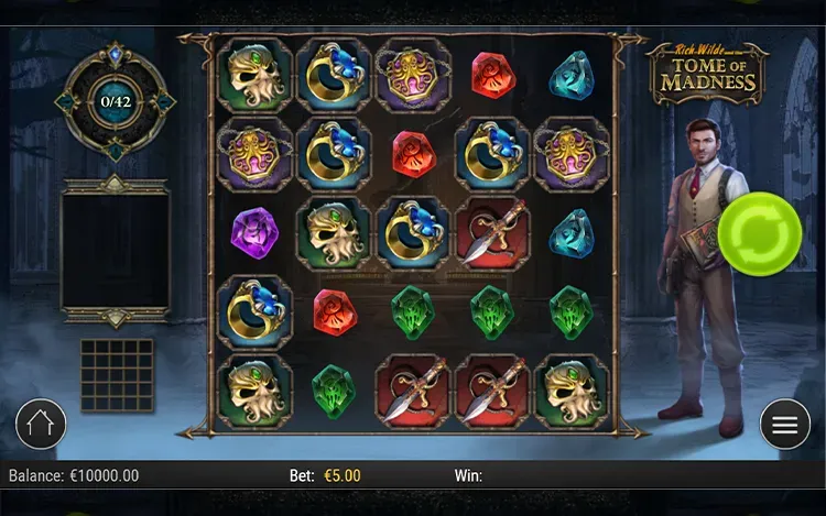 Rich Wilde and the Tome of Madness - RTP and Wagering