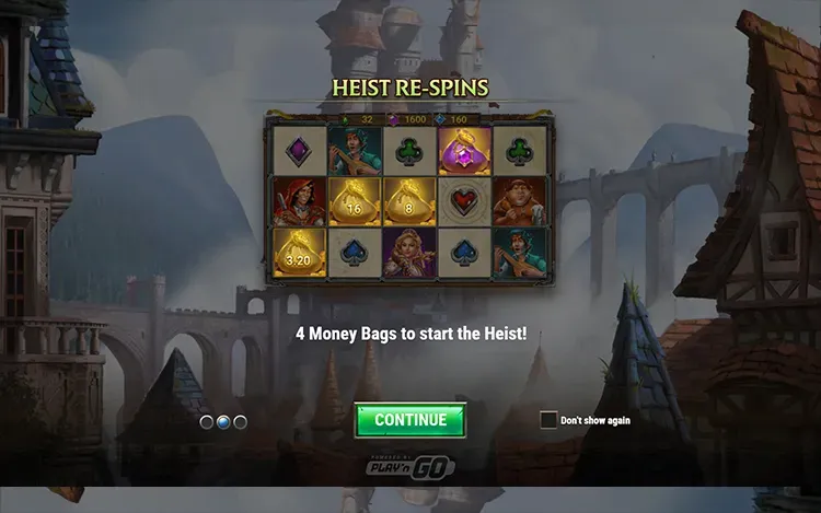 Riches of Robin - Heist Re-Spins