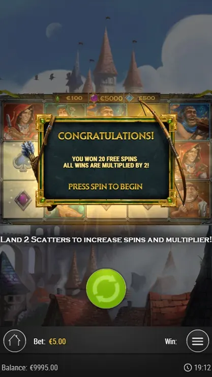 Riches of Robin - Mobile Bonus Game