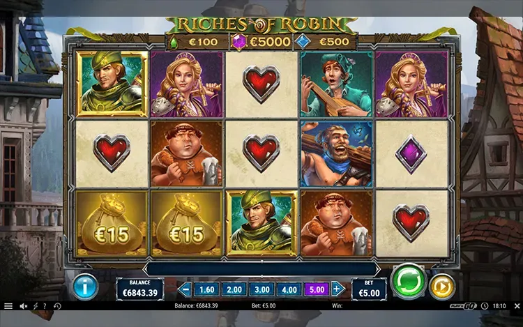 Riches of Robin - RTP and Wagering