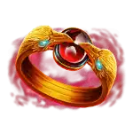 Fire Blaze Red Wizard Slot - Ring Symbol