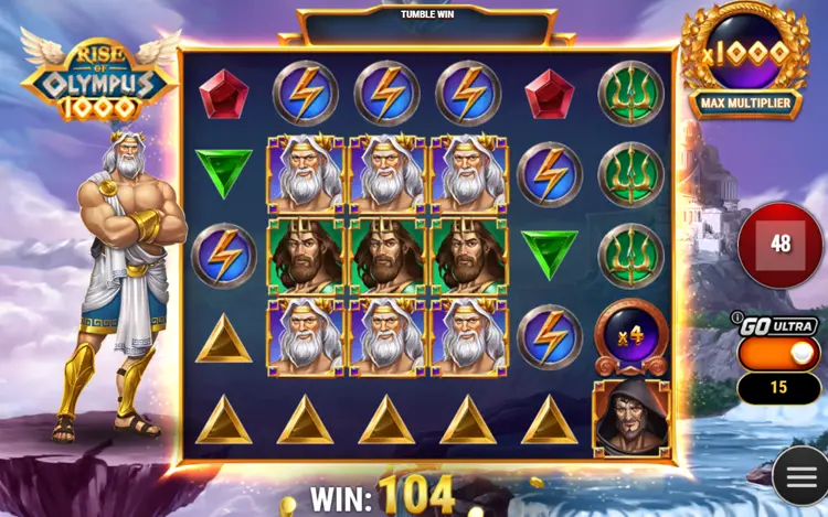 Rise of Olympus 1000 - Mobile Win