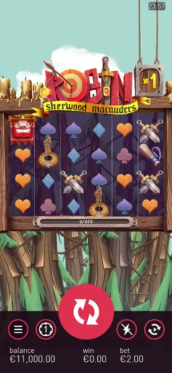 Robin Sherwood Marauders - Mobile Base Game